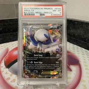 Pokemon Absol EX XY62 XY Holo Black Star Promo PSA 8! Seltener Low Pop! NM-Mint - Bild 1 von 7