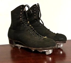 Riedell Red Wing Minn Rollerskates Size 10 Suede Leather Snyder's Imperial Base - Picture 1 of 18