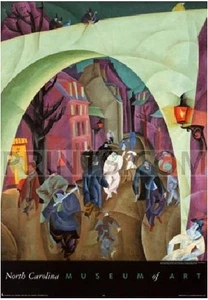 Lyonel Feininger Green Bridge II Open Edition - Picture 1 of 1