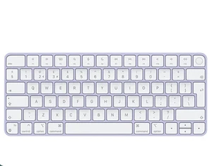 Apple Magic Keyboard with Touch ID - A3118 - Purple - USB-C - Excellent - Picture 1 of 2