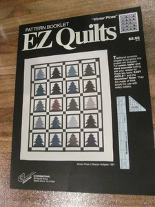 *EZ QUILTS MODELLO LIBRETTO PINI INVERNALI TRAPUNTA APPESA A PARETE 64" x 76" Hultgren - Foto 1 di 2
