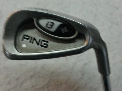 USED PING I3+ WHITE DOT 8 IRON PING STIFF STEEL 37.25" MENS RH - Image 1 of 4
