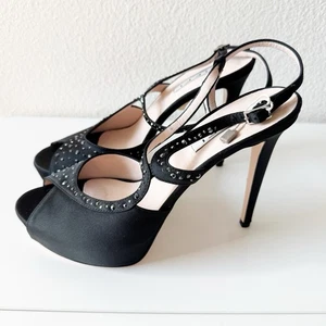 TIFFI schwarze Stiletto-Heels mit Nieten - Bild 1 von 9