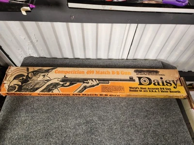 "Vintage Daisy 499 Competition Match BB Gun Original Box. - Image 1 of 4