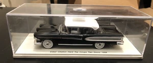 Spark Models 1958 Edsel Citation Hard Top Sedan Two Doors Black/White Car - 1:43 - Picture 1 of 17