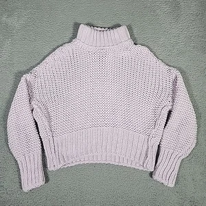 Suéter Free People Mujer S Lila Púrpura My Only Sunshine Grueso Tejido - Imagen 1 de 11