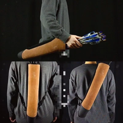 Archery Arrows Quiver Arrows Bag Backpack Bag PU Leather Hip Quiver for Bow - image 1 of 4