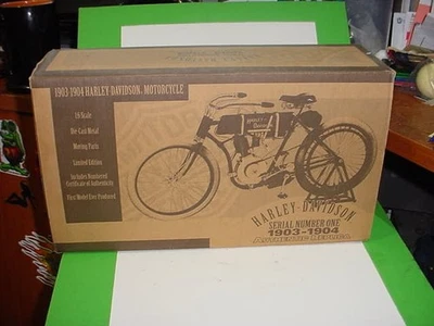 Harley Davidson 1903-1904 Motorcycle 1:6 Scale Diecast Metal Replica New - Image 1 of 3