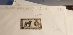 Canada Newfoundland 14 Cents #238 One Stamp From Lot Shown . - Foto 1 di 1