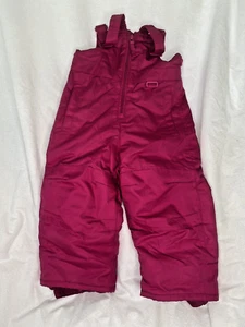 CIRCO MÄDCHEN ROSA SCHNEE SKIOVERALLS LÄTZCHEN GRÖSSE 2T - Bild 1 von 1