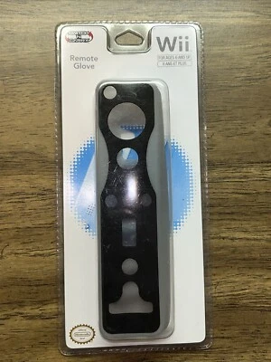 Official Nintendo Wii Glove Switch 'N Carry Black New Sealed 2007 - Image 1 of 4