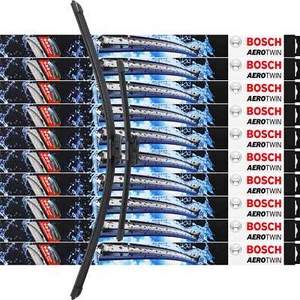 10x Scheibenwischer Wischblatt 3397007466 650mm/380mm AeroTwin SET BOSCH AM466S - Bild 1 von 4