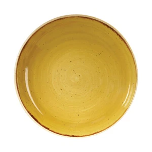 Churchill STONECAST Coupe Bowl Mustard Seed Yellow Schale Porzellan 113,6 cl - Bild 1 von 6