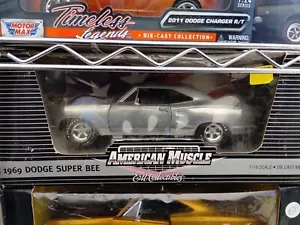 RC2 ERTL American Muscle 1969 Dodge Super Bee 1:18 Scale Diecast Model Car Chase - Picture 1 of 9