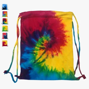 COLORTONE - Batik Stoffbeutel Sportsack Turnbeutel Sportbeutel Rucksackbeutel - Bild 1 von 41