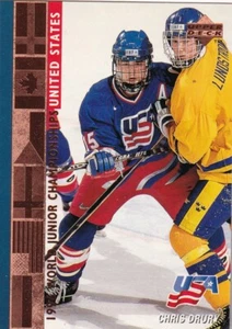 95-96 Upper Deck #569 Chris Drury Rookie Team USA 96 World Junior Championships - Picture 1 of 1