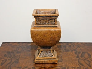 13"x7" Brown Vase - Picture 1 of 3