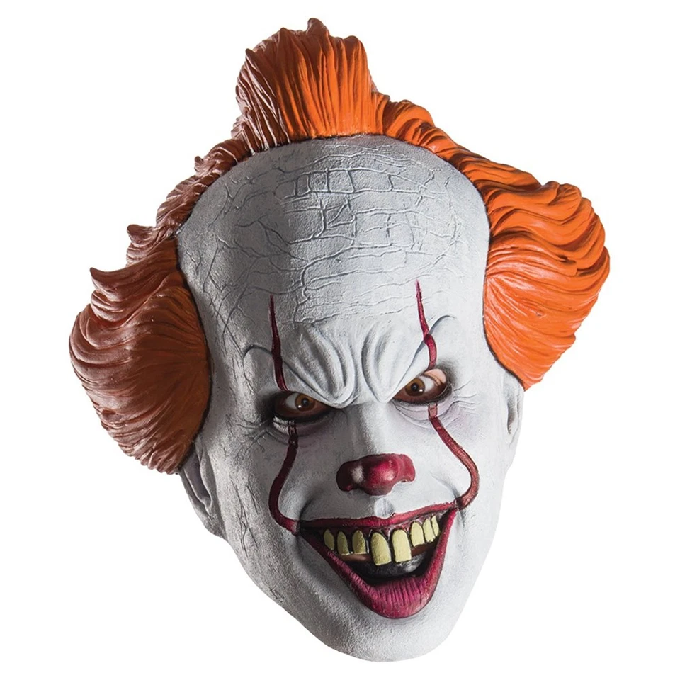 Pennywise IT Movie Licensed Rubies Adult Latex Mask - Image 1 of 1