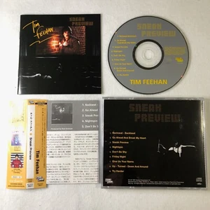 Rare Tim Feehan – Sneak Preview Japan CD COOL085 2002 w/ Obi - Imagen 1 de 10