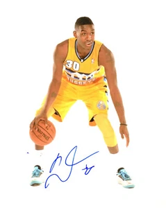 QUINCY MILLER SIGNED 8X10 AUTOGRAPHED PHOTO DENVER NUGGETS BASKETBALL AUTO b - Picture 1 of 1