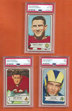 Jerry Watford #107 1954 Bowman Football Card Graded PSA 6 - ONE CARD