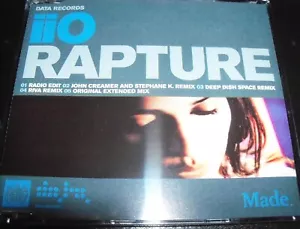 IIO Rapture 5 Track Australian Remixes CD Single – Like New - Picture 1 of 1