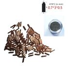 100Pcs Watch Dial Feet With Granule Tin Solder Watch Movement Repair Parts H