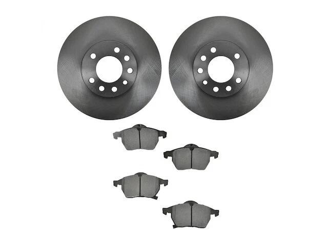 TRQ 42SV76J Front Brake Pad and Rotor Kit Fits 2000 Saturn LW1 — 第 1/1 张图片