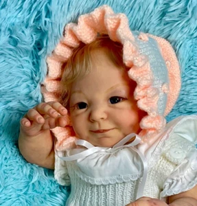 "Nueva muñeca bebé niña Luan de 20"" de Doris Moyers Hornbogen artista renacida Peg Spencer" - Imagen 1 de 22