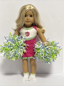 American Girl Doll Blonde Hair,  Blue Eyes  2012/Read - Picture 1 of 16