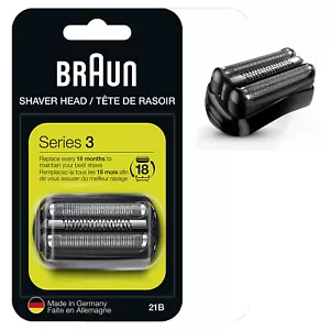 21B Braun Electric Shaver Replacement Head Foil, Compatible with Shaver Series 3 - Picture 1 of 10