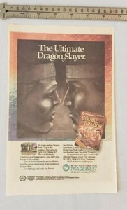 Double Dragon NES RARE Print Advertisement - Picture 1 of 2