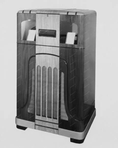 AMI Jukebox Silvertop Prototype 8x10 Reprint Of Old Photo - Picture 1 of 1
