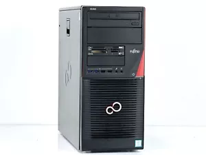 Fujitsu Celsius W550 Windows 11 Pro Workstation PC Xeon E3-1245v5 16GB 256GB SSD - Bild 1 von 5