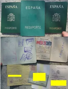 Spanien Espana: Konvolut Reisepass + Ausweisdokumente - Bild 1 von 2