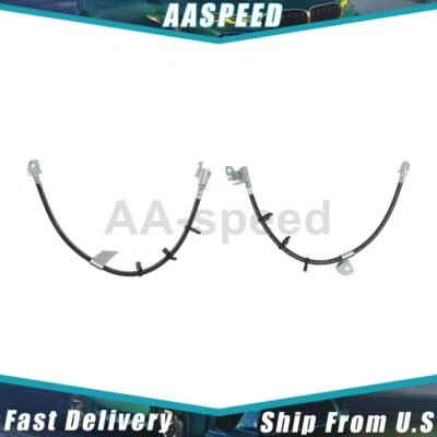 Línea de freno de manguera hidráulica de freno delantero para Lincoln Navigator 2006 2005 2004 2003 Foto 1 de 4