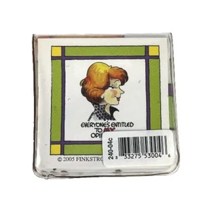 Studio Hiloc Fink-Strom Eyeglass Cleaning Cloths Funny Comic Designs NOS - Picture 1 of 3