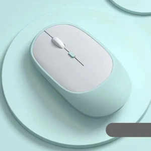For PC ipad Mac Windows Work ultrathin mini mute Wireless mouse Rechargeable - Picture 1 of 11