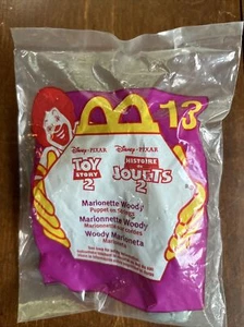 Marionette Woody Disney Pixar Toy Story 2 McDonalds Happy Meal Spielzeug #13 Figur D1 - Bild 1 von 4