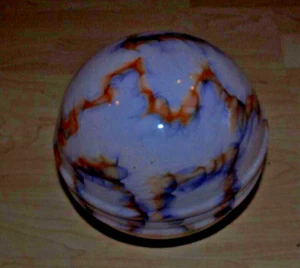 Lampe Kugel Schirm Ersatzglas Leuchte rund Ikora WMF vintage - Bild 1 von 2