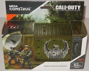 NEW: Mega Construx: Call of Duty Jungle Satcom Armory #FMG11 82-piece Sealed set - Picture 1 of 2