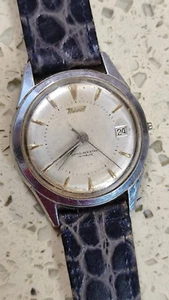 1955 TISSOT CAL 28.5R-621 Ref 6946 6 SWISS Work & Stop for parts Or Repair - Picture 1 of 9