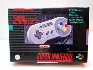 Controller Super Nintendo - SNES - ( Con OVP - PAL ) 12169030 - Molto Buono - Foto 1 di 5