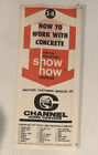 '73 Kanałowe centrum domowe WALLY BARNETT DR Jak pracować z betonem Broszura #14
