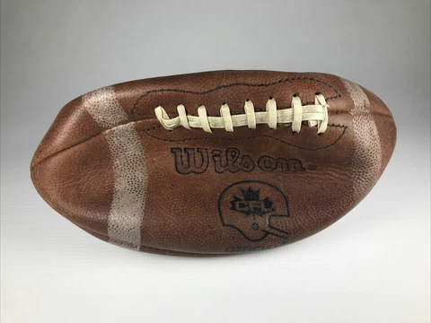 Late 1990's Canadian Football League CFL John Tory Wilson Game Football Cover