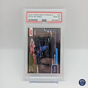 Nyck de Vries PSA 10 TOPPS Now Formula 1 MINT #56 2022 Formel Williams Racing F1 - Bild 1 von 2