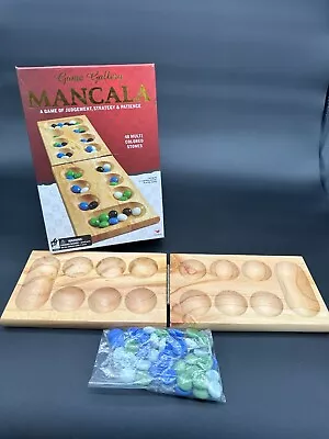 Pressman Mancala - Real Wood Folding Set with Multicolor Stones by Pressman  G4 - Image 1 of 4