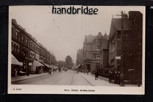 Wimbledon - Hill Road - Echtfoto Postkarte - Bild 1 von 1