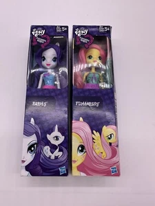 My Little Pony Equestria Girls Fluttershy & Rarity 9" Doll Hasbro 2014 New - Picture 1 of 9