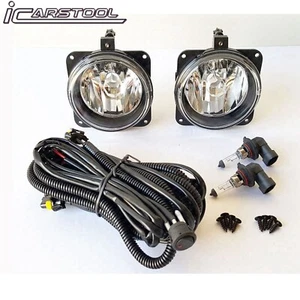 Fog Lights Kit For 2005 2006 2007 Ford Escape w/ Clear Lens Switch Wires Bulbs - Picture 1 of 16